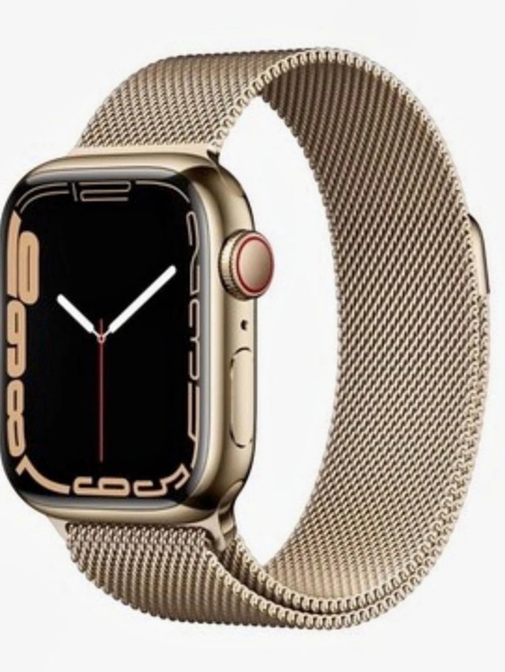 Apple Watch Series 7 Gold Smartwatch (Cellular) Stainless Steel